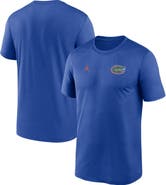 Jordan Brand Men's Jordan Brand Royal Florida Gators 2025 Sideline Small Logo Legend Performance T-Shirt