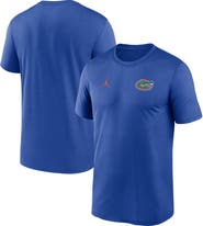 Jordan Brand Men's Jordan Brand Royal Florida Gators 2025 Sideline Small Logo Legend Performance T-Shirt