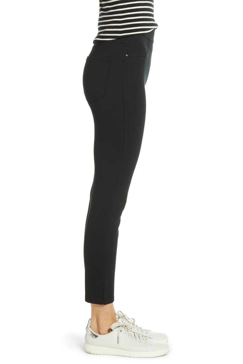 The Perfect Pants Four-Pocket Ankle Pants, Alternate, color, VERY BLACK