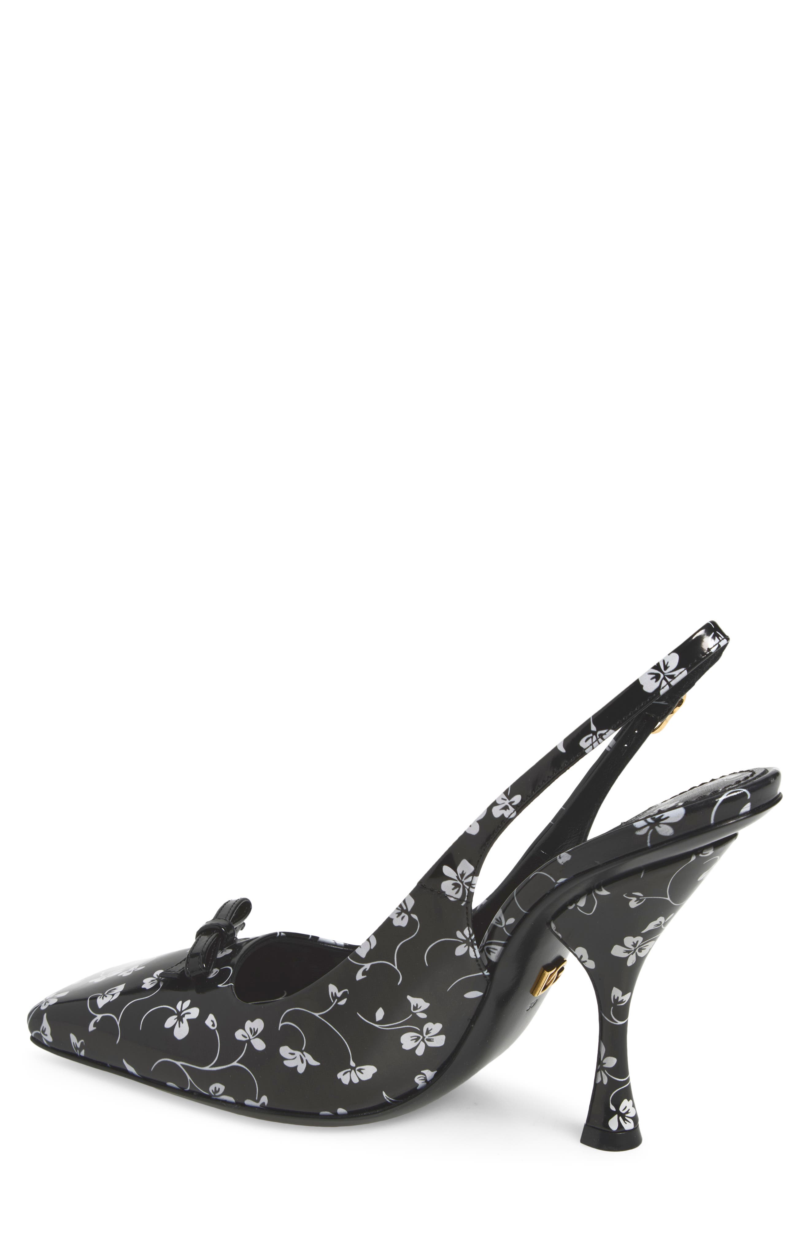 Schiffer Square Toe Slingback Pump, Alternate, color, NERO