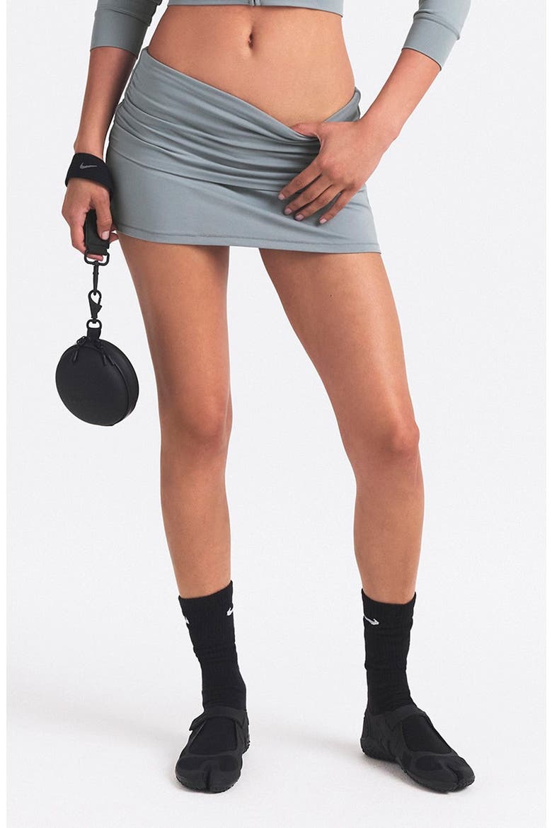 Foldover Skort, Main, color, WASHED PACIFIC