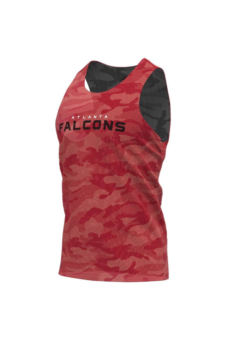 Men's FOCO Red/Gray Atlanta Falcons Reversible Mesh Tank Top, Alternate, color, Red