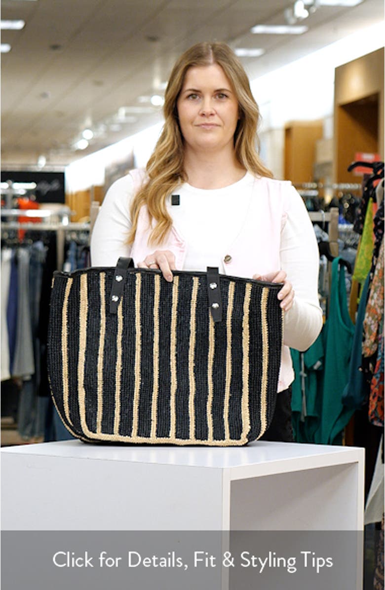 Daily Straw Tote, sales video thumbnail