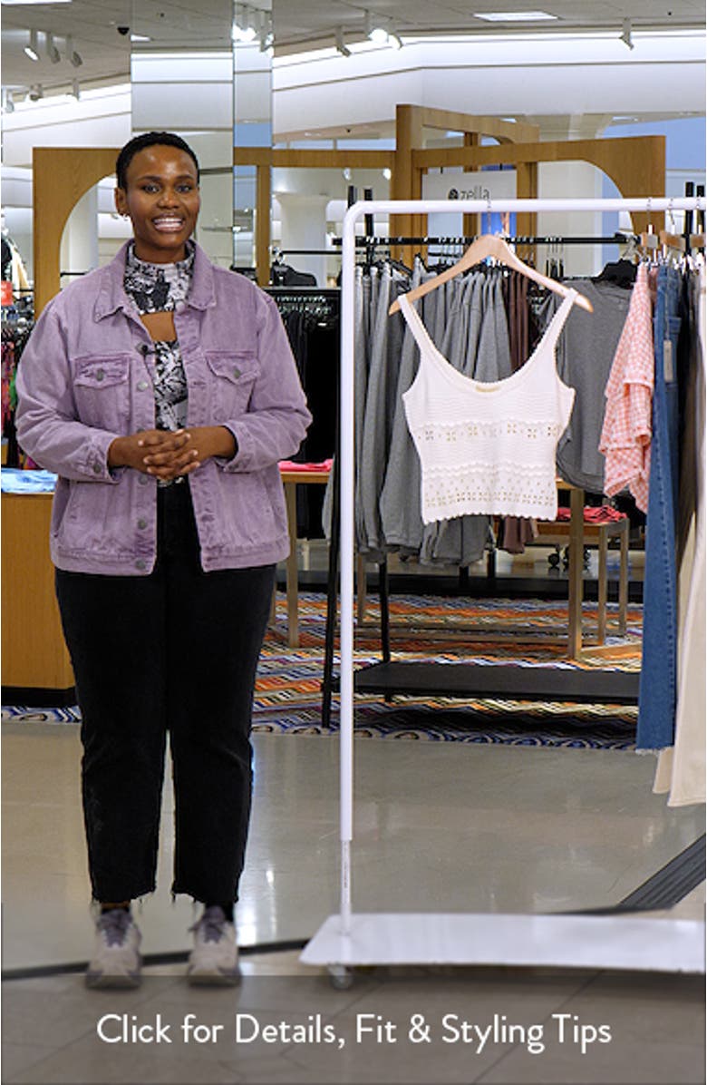 Sea Eyelet Camisole, sales video thumbnail