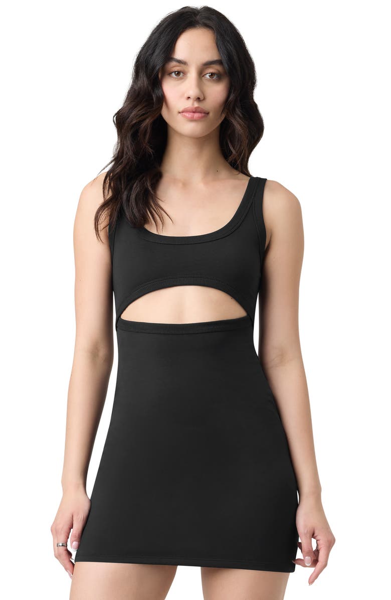 Florence by Mills Cutout Body-Con Minidress, Alternate, color, Black