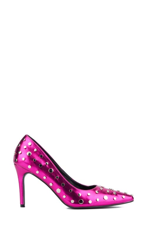 Torgeis Zoelle Studded Pump In Pink