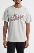ICECREAM Stickers Graphic T-Shirt
