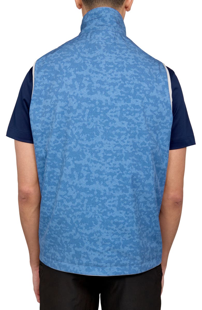 CONSTRUCT Camo Print Performance Reversible Vest, Alternate, color, Tan