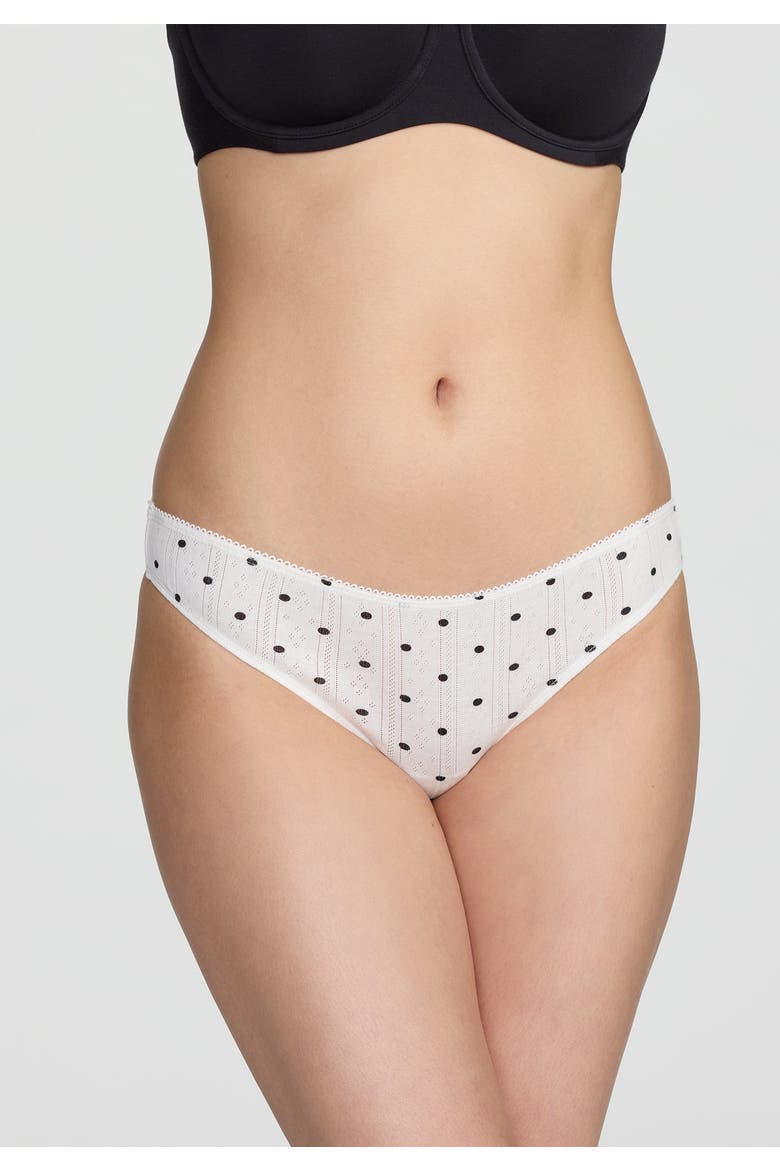 The Thong, Alternate, color, SALT POLKA DOT