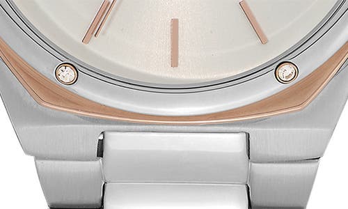 Olivia Burton Sports Luxe Hexa Bracelet Watch, 33mm In Metallic