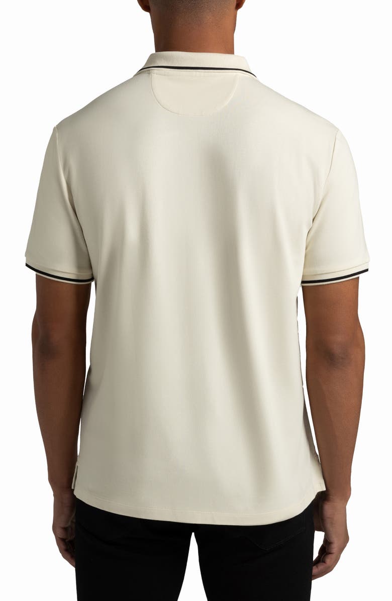 Hypernatural Matterhorn Supima<sup>®</sup> Cotton Blend Polo, Alternate, color, Bone White
