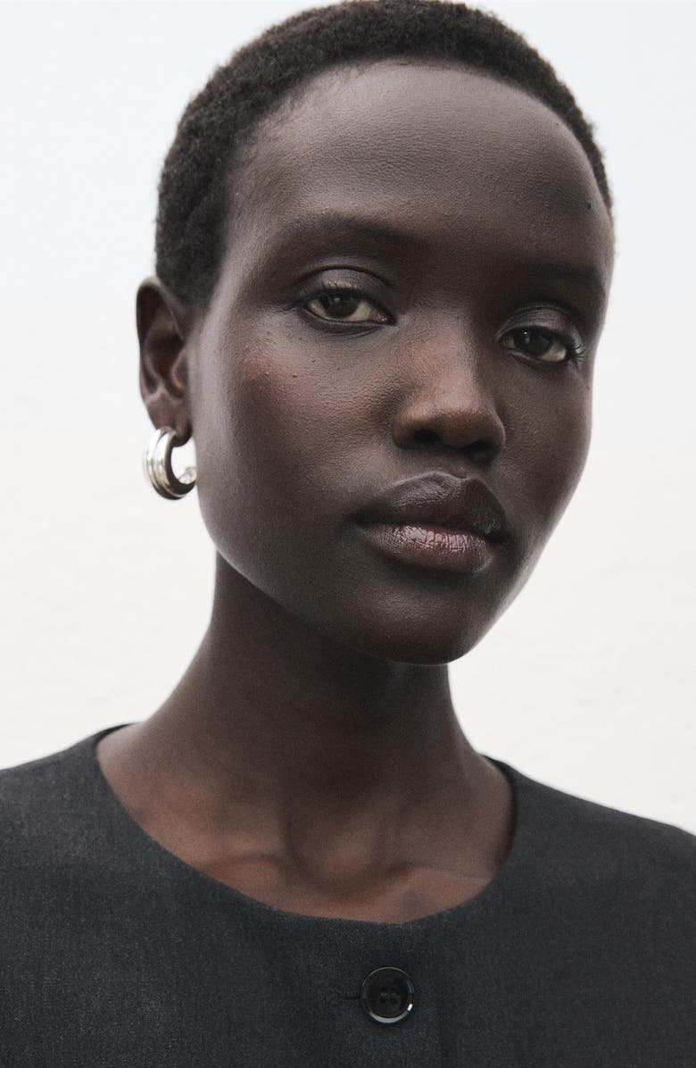 MANGO Suit Vest, Alternate, color, Grey