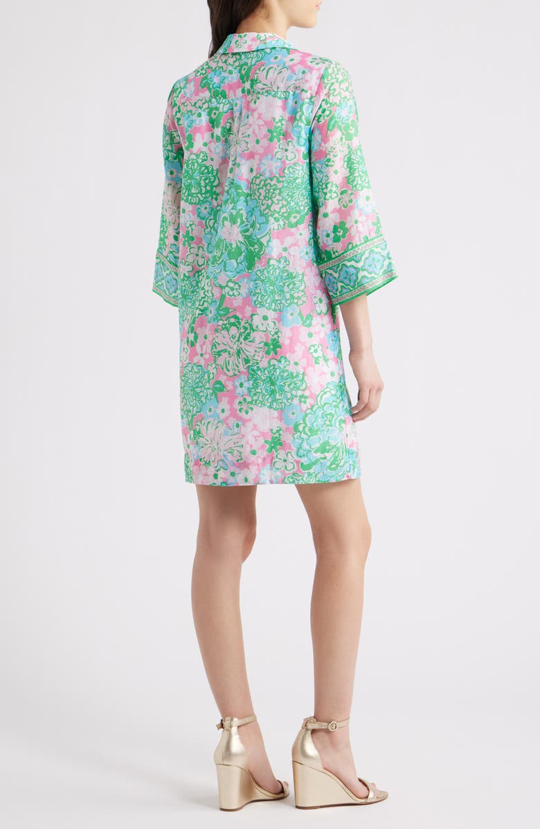Lilly Pulitzer<sup>®</sup> Daphne Floral Border Print Tunic Dress, Alternate, color, 