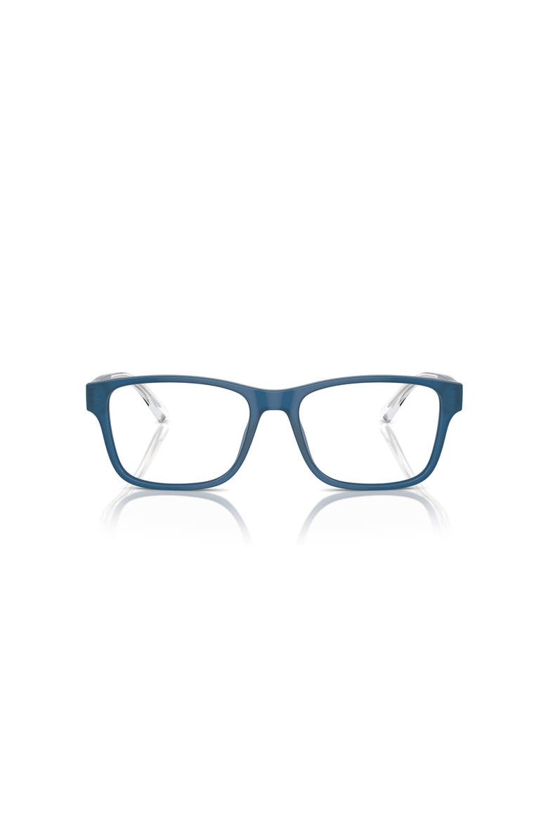53mm Rectangle optical glasses, Alternate, color, Blue