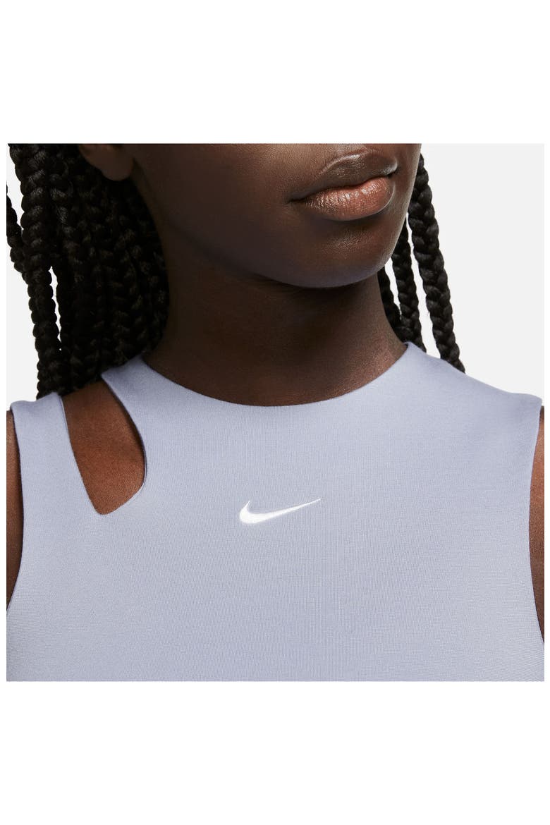 Essential Cutout Bodysuit, Alternate, color, INDGHZ/ WHITE