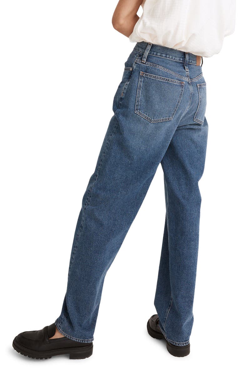 Madewell Baggy Straight Jeans, Alternate, color,
