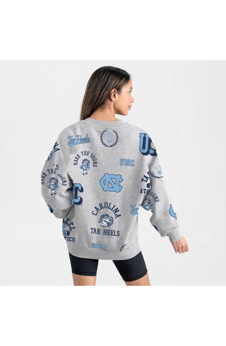 GAMEDAY COUTURE Women
s Gameday Couture Gray North Carolina Tar Heels Always on Repeat Fleece Sweatshirt, Alternate, color, Gray