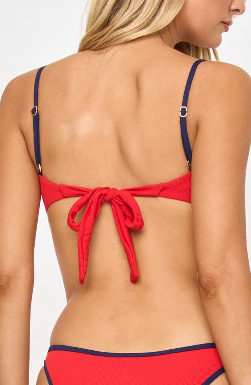 L*space Lspace Hazel Ribbed Bikini Top