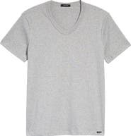 TOM FORD Cotton Jersey V-Neck T-Shirt