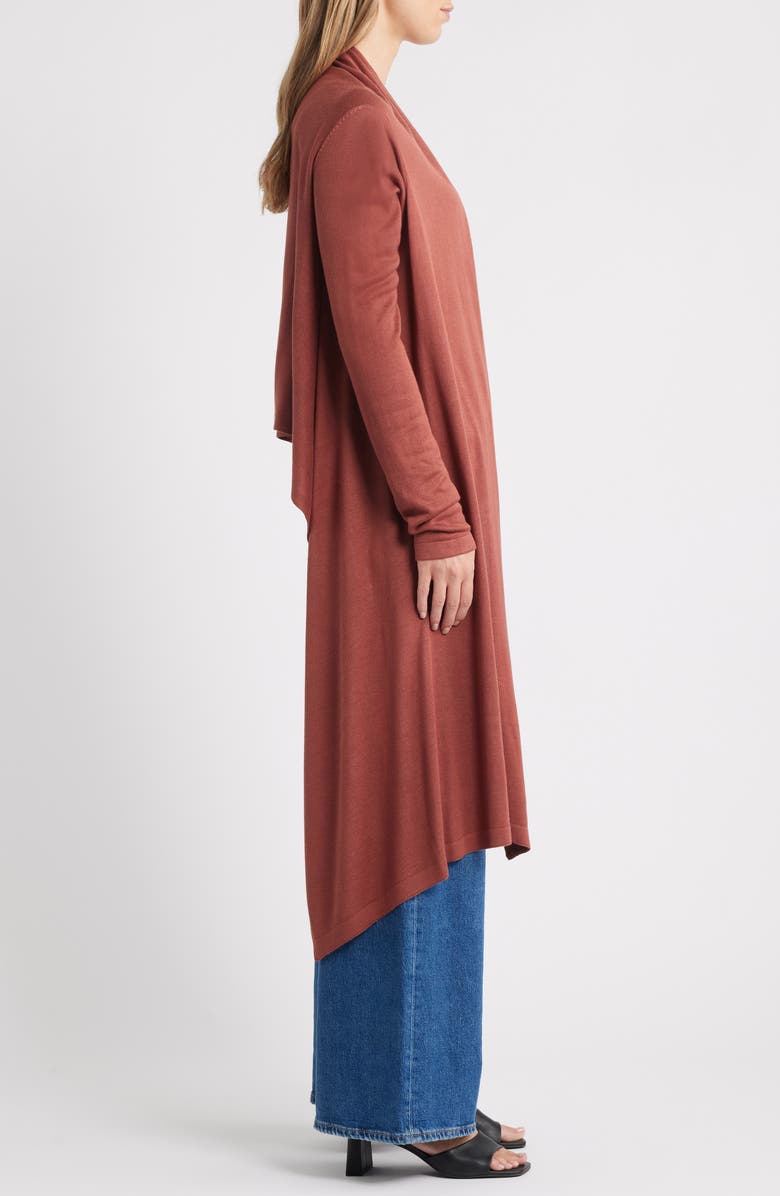 Dai Moda Cat Wrap Sweater Shawl, Alternate, color, Copper