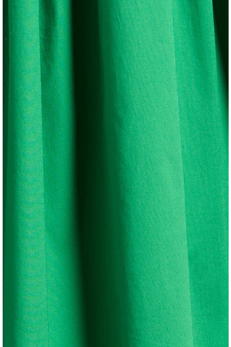 Kids' Pintuck Stretch Cotton Poplin Skirt, Alternate, color, SEAWEED