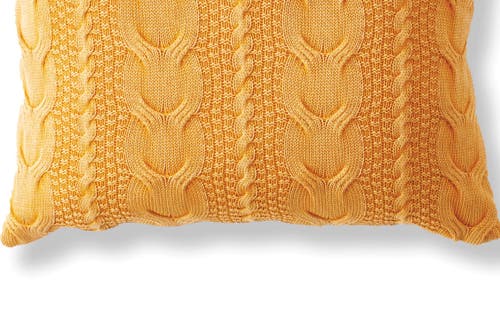 Napa Home & Garden Hollyn Square Euro Throw Pillow In Yellow