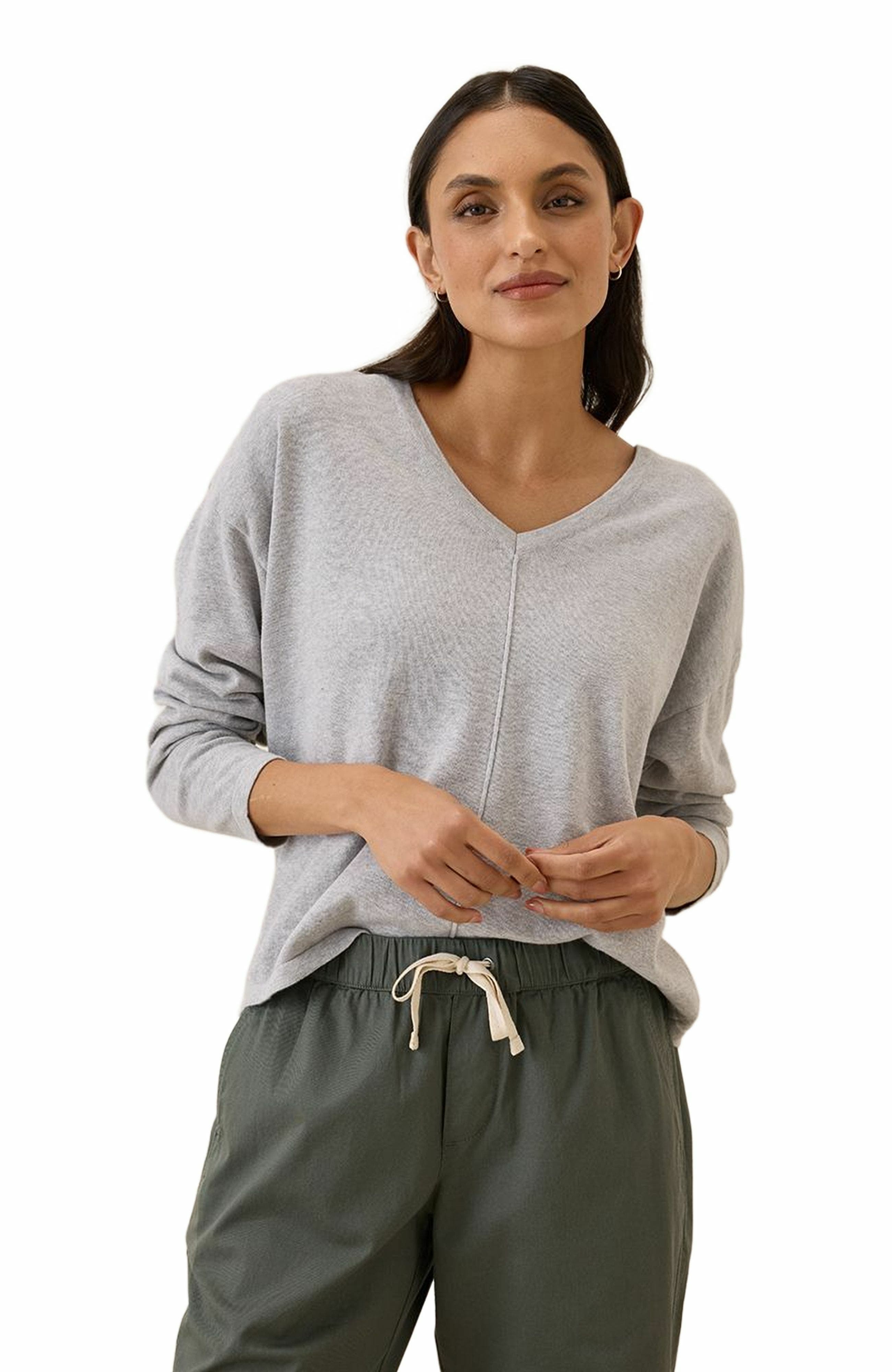 PACT PACT ORGANIC COTTON CLASSIC FINE KNIT RELAXED SWEATER