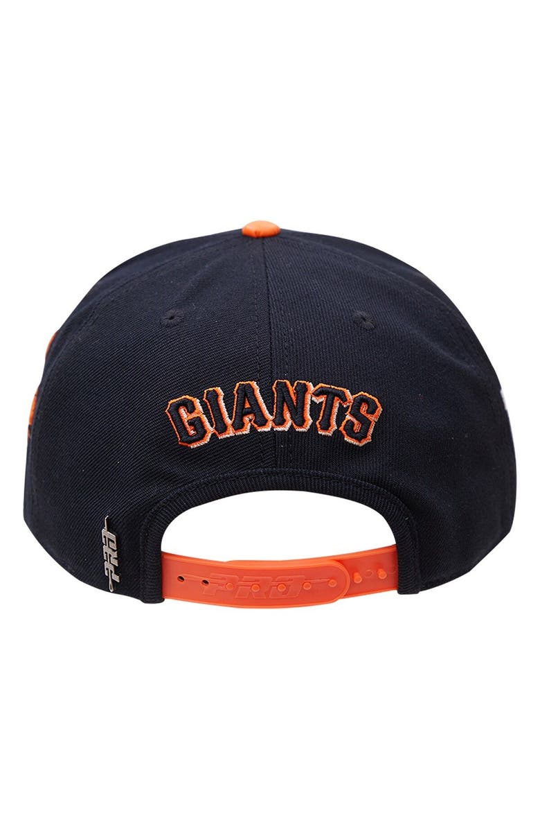 PRO STANDARD Men's Pro Standard Black San Francisco Giants 2012 World Series Old English Snapback Hat, Alternate, color, 