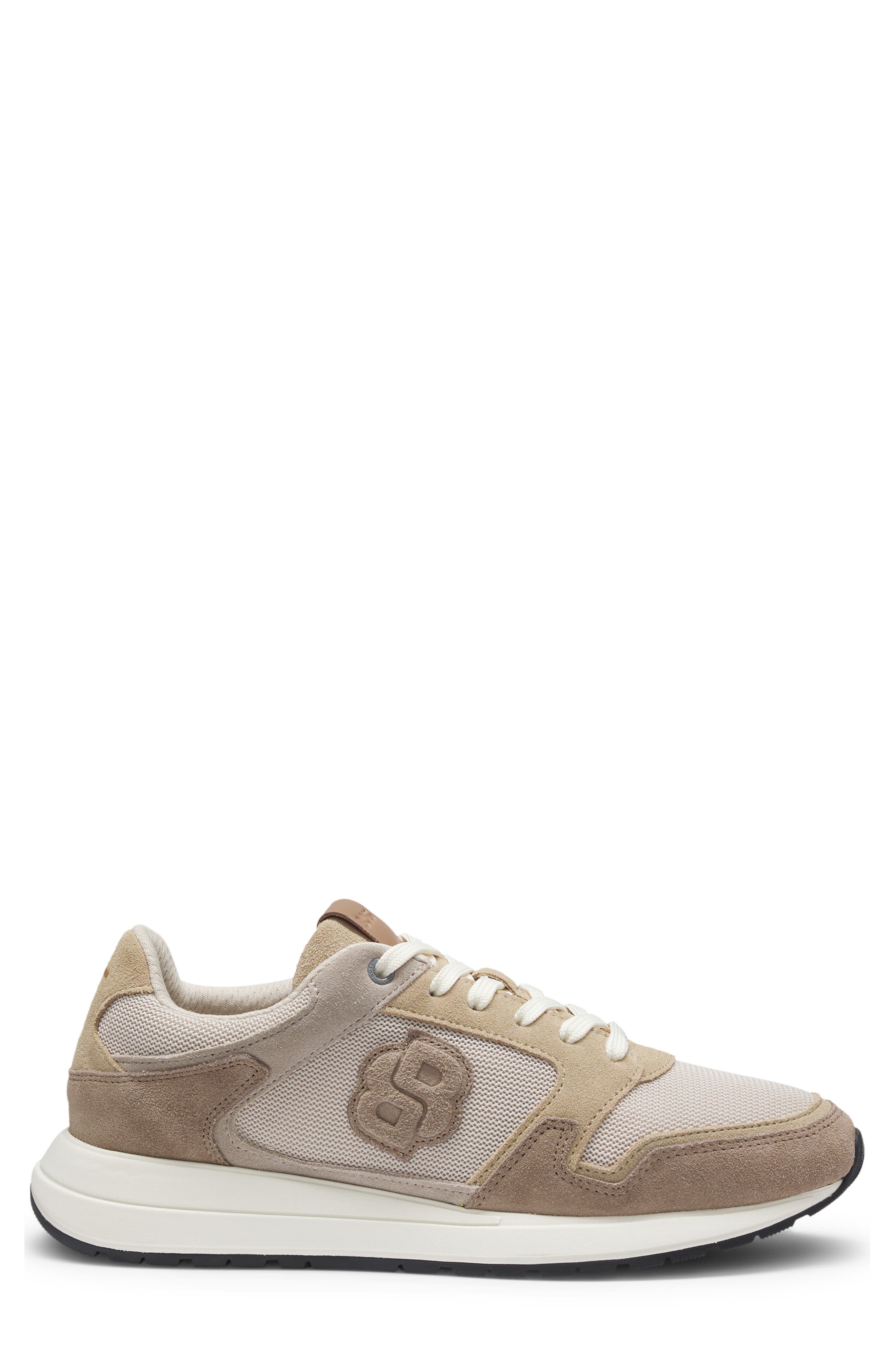 BOSS Vinston Runn Sneaker, Alternate, color, Beige