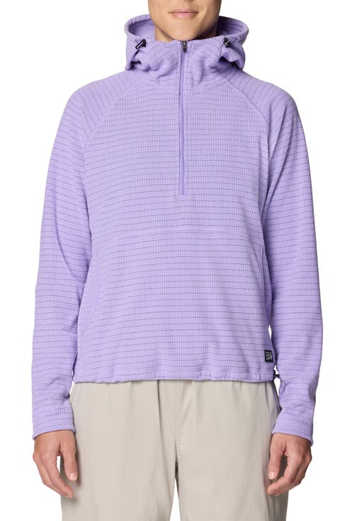 Summit Grid Half Zip Hoodie