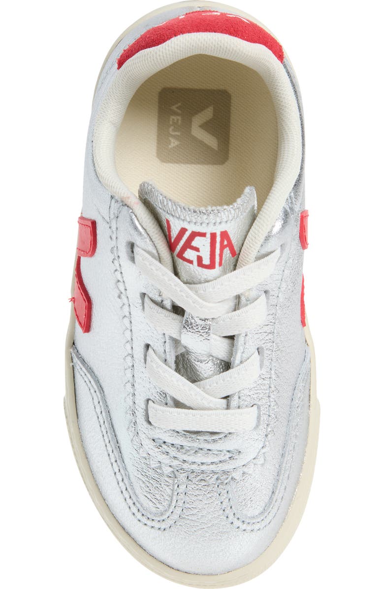 Veja Kid's Small Volley O.T. Sneaker, Alternate, color, Silver Pekin