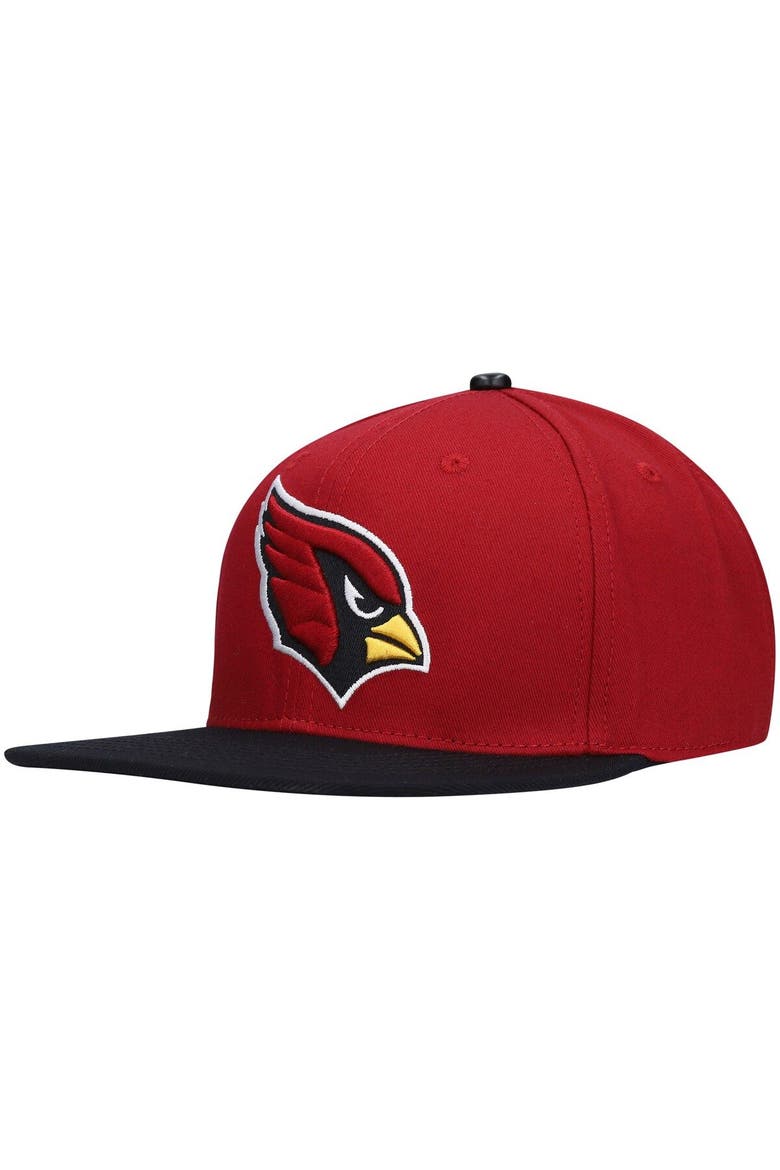Men's Pro Standard Cardinal/Black Arizona Cardinals 2Tone Snapback Hat, Alternate, color, Cardinal