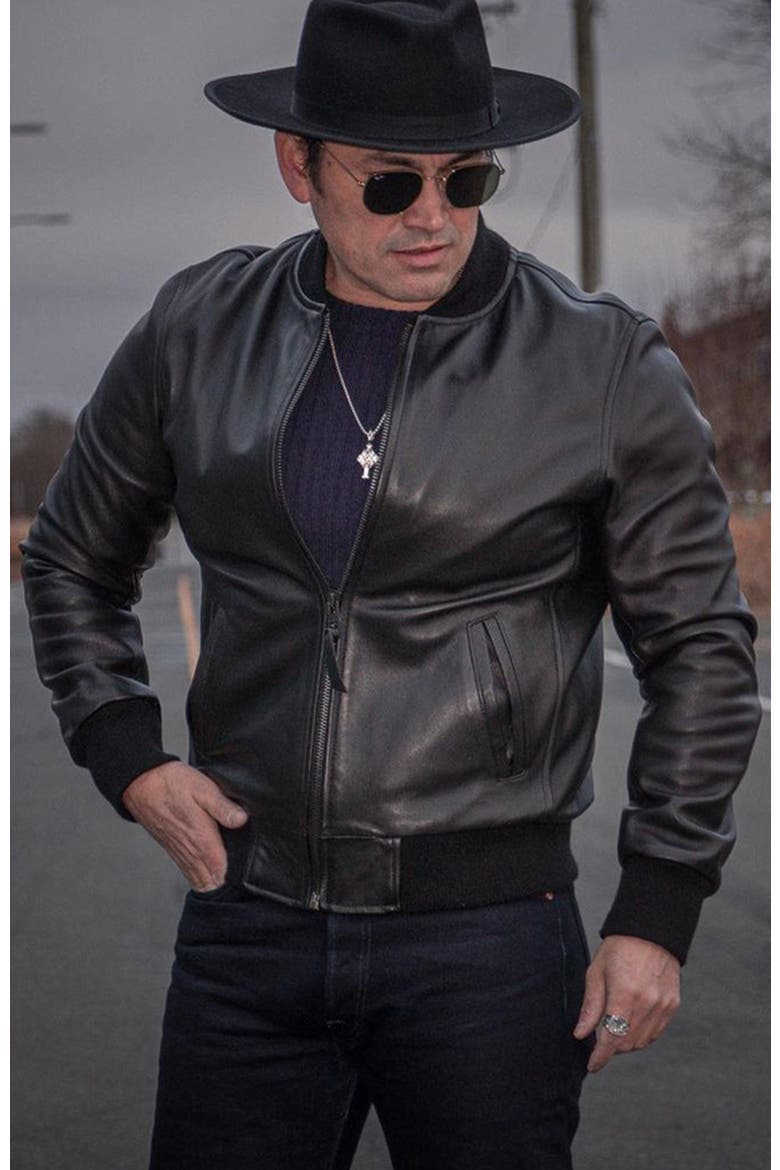 Elk Bomber Jacket, Alternate, color, Black