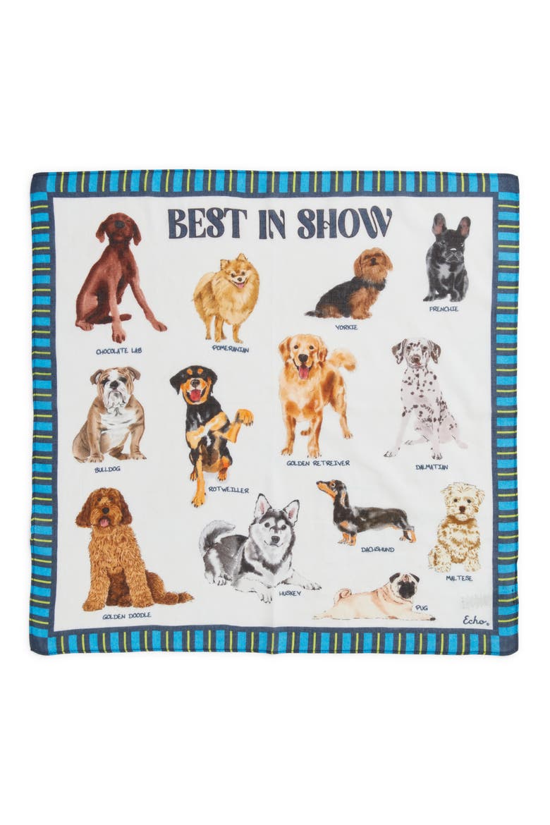 Dog Days Bandana, Alternate, color, NAVY