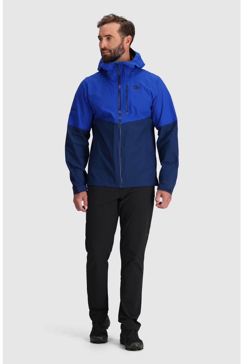 Foray 3L Waterproof Jacket, Alternate, color, TOPAZ/ CENOTE