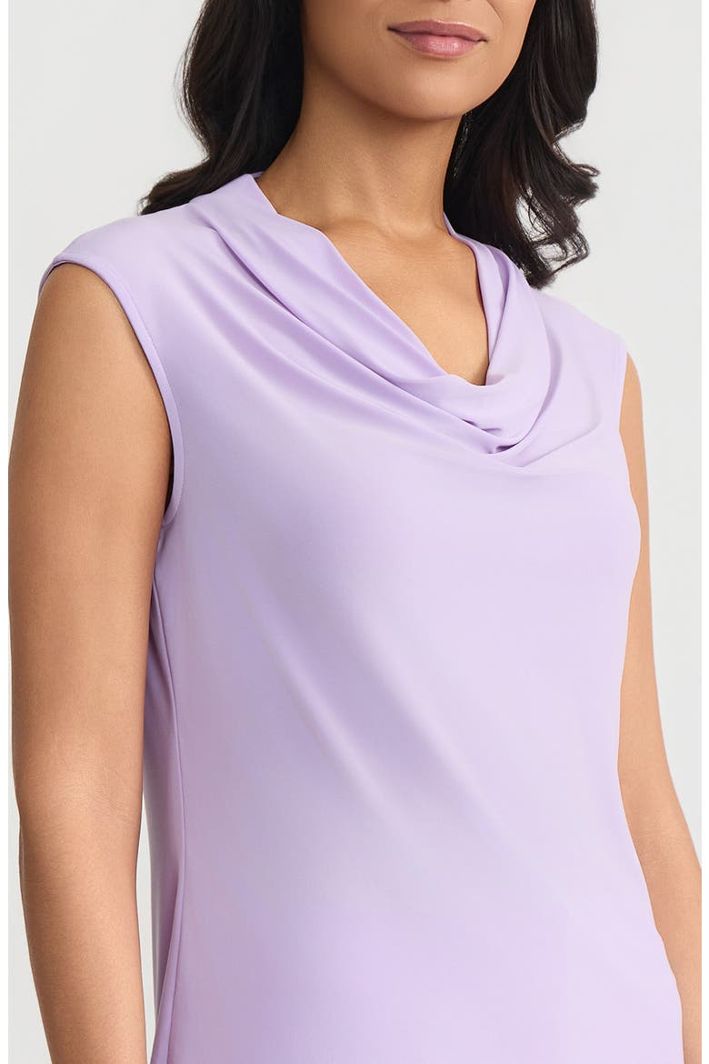 Cowl Neck Cap Sleeve Knit Top, Alternate, color, LAVENDER MIST