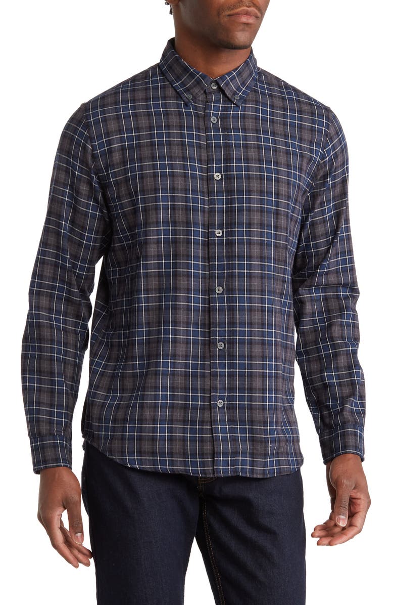 Slate & Stone Flannel Long Sleeve Button Down Shirt, Main, color,
