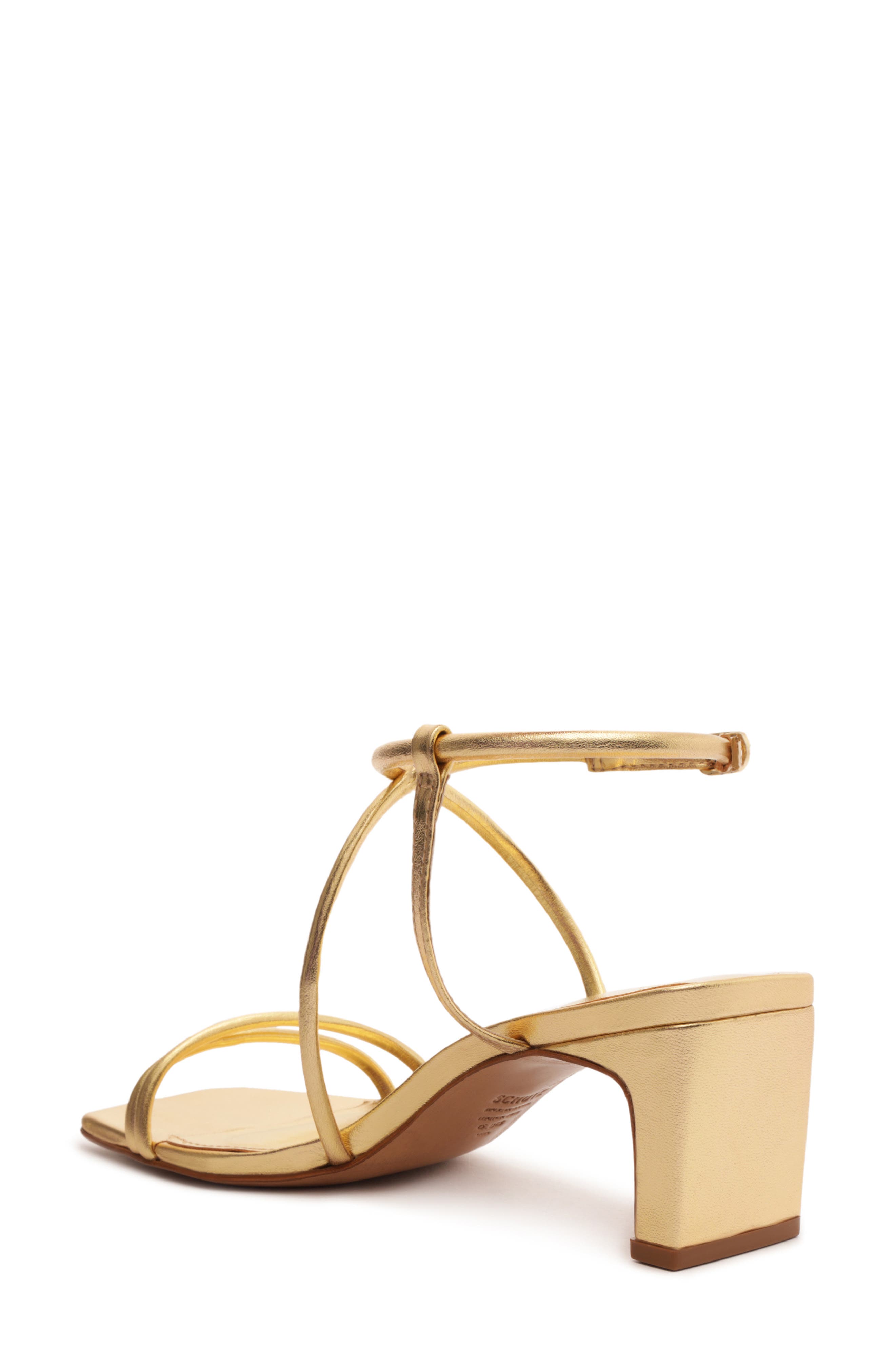 Aimee Strappy Sandal, Alternate, color, OURO CLARO ORCH