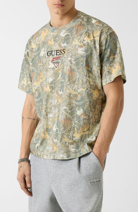 Baker Logo Camouflage Graphic T-Shirt