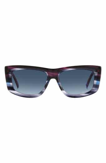Missoni 60mm Gradient Rectangular Sunglasses