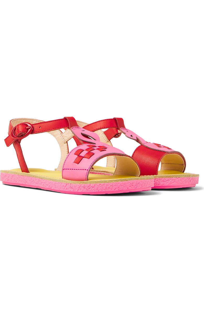 Camper Kids' Twins Mismatched Sandals, Main, color, Yellow