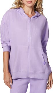Florence by Mills Oversize Thermal Zip Hoodie