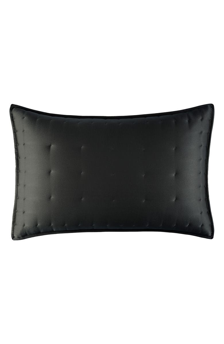 DONNA KARAN Hammered Silk & Cotton Blend Sham, Main, color, 