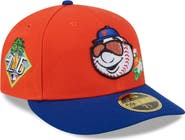 New Era Men's New Era Orange/Royal New York Mets 2026 Spring Training Low Profile 59FIFTY Fitted Hat