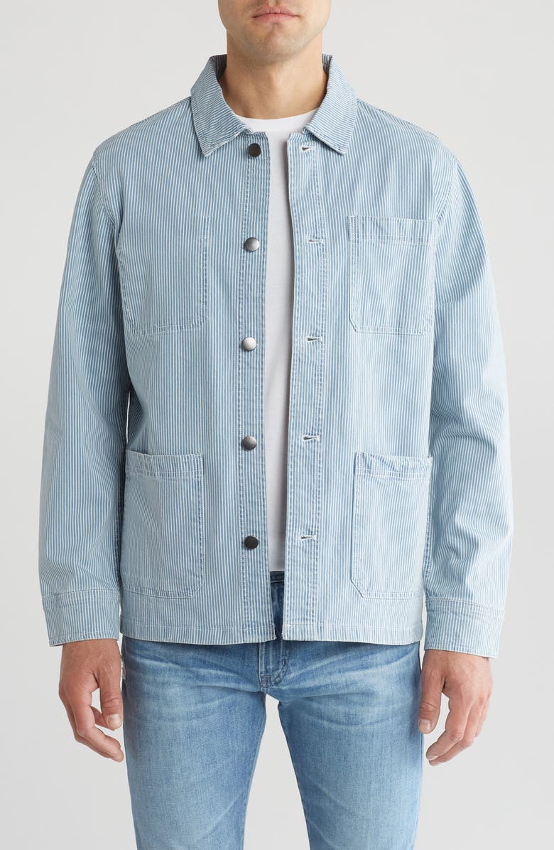 Slate & Stone Cotton Twill Chore Jacket, Main, color, 