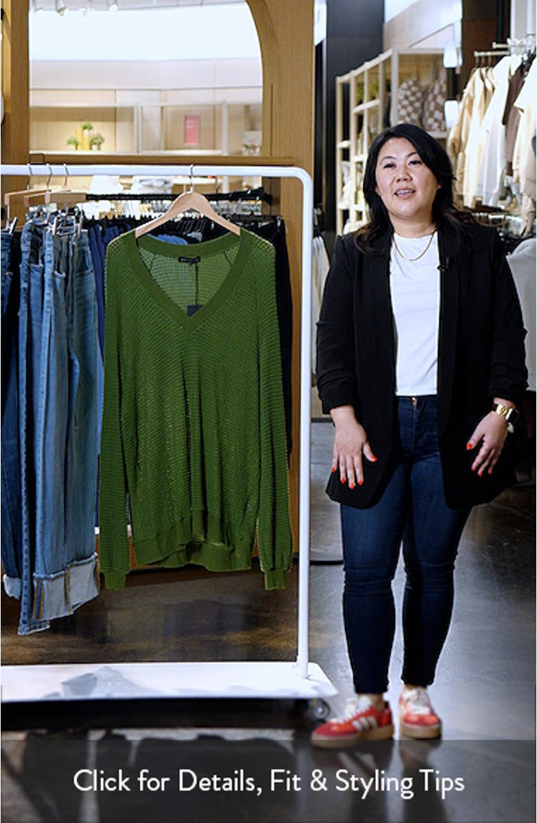 Courtside Open Stitch Sweater, sales video thumbnail