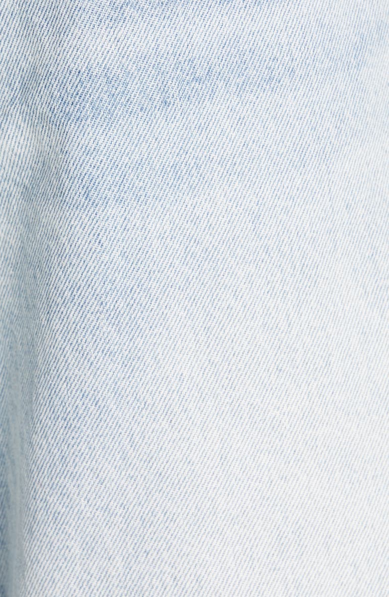 Denim x Alexander Wang Pack Mixed Media Pants, Alternate, color, 