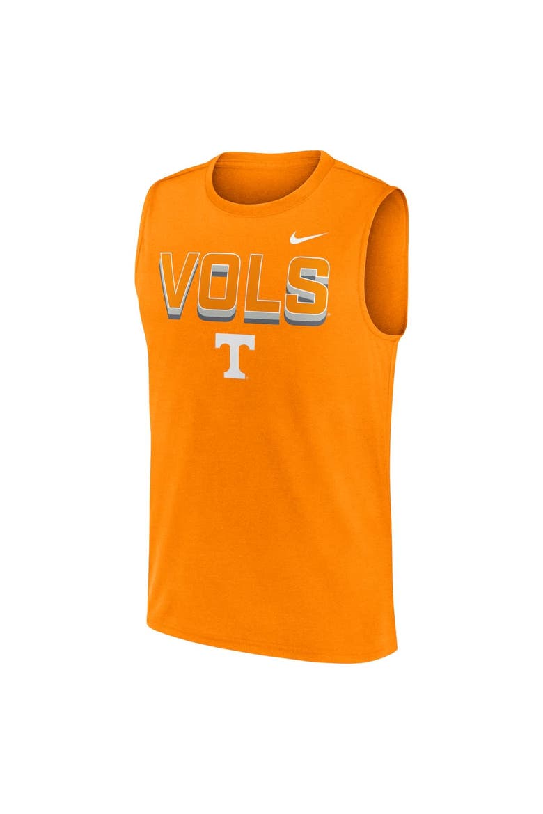 Men's Nike Tennessee Orange Tennessee Volunteers Primetime Tricode Legend Performance Tank Top, Alternate, color, Tennessee Orange