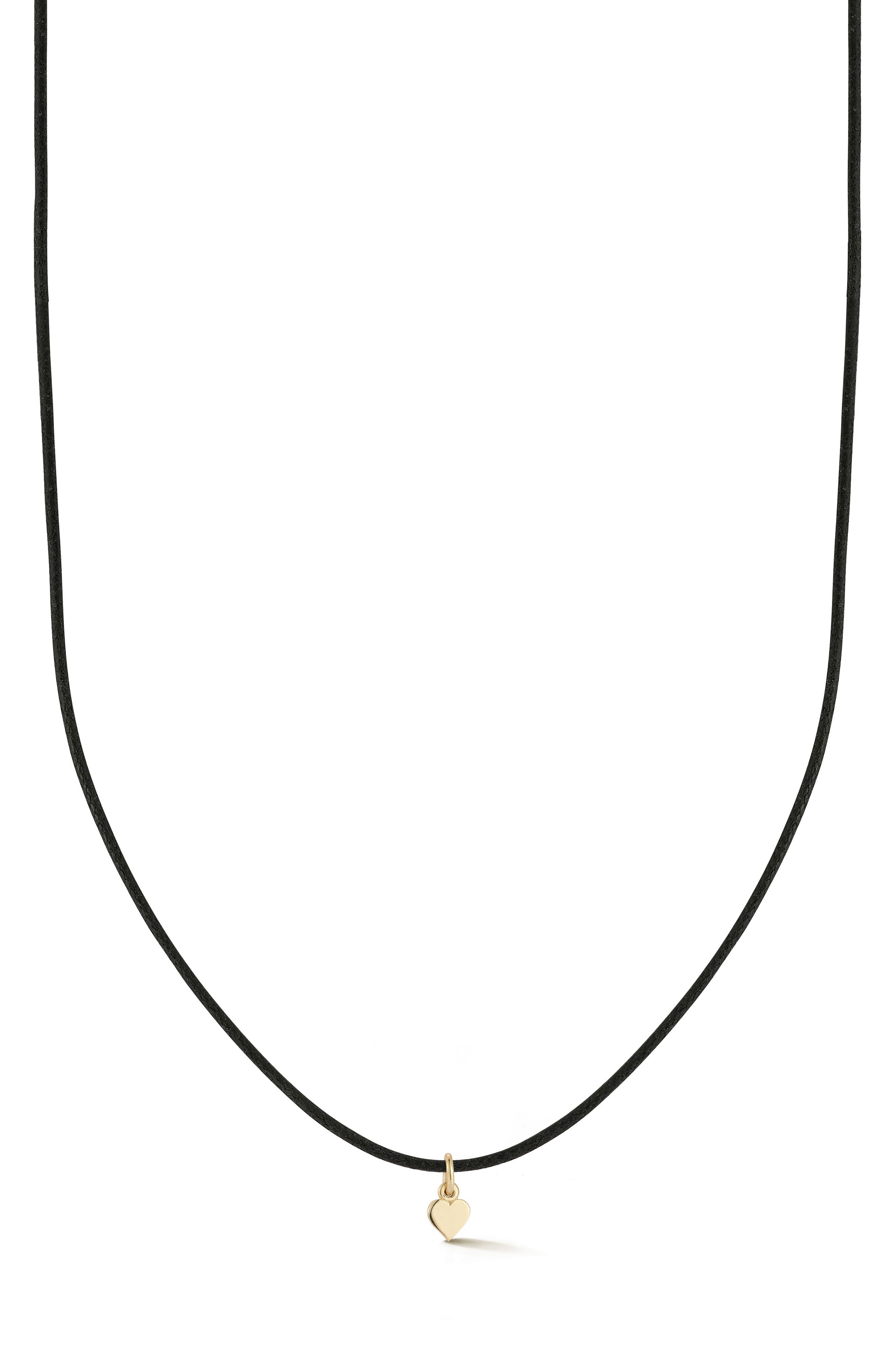 Ember Fine Jewelry 14k Gold Heart Cord Necklace