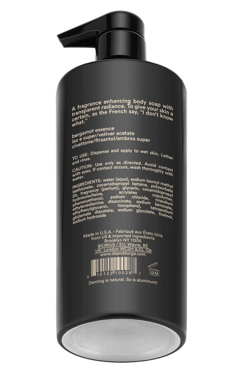 D.S. & Durga I Don't Know What Body Soap, Alternate, color, 